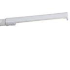 Lámpara sobremesa metal blanco flexible 14x49 cm LED 3W - LULS0109