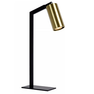 Lámpara sobremesa metal negro bronce  16x57.5 cm GU10 - LULS0111