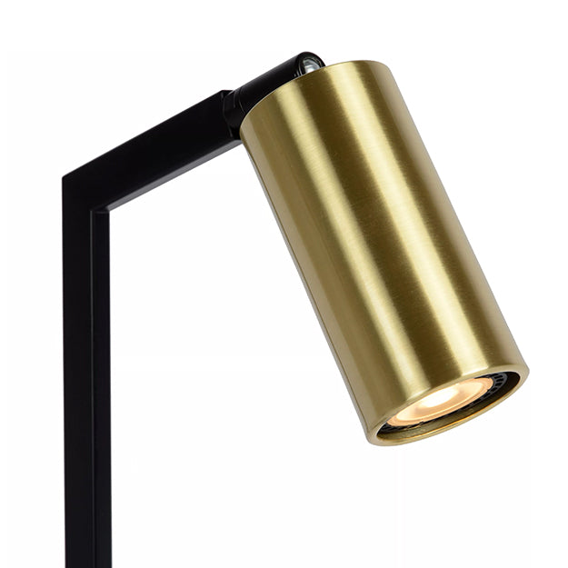 Lámpara sobremesa metal negro bronce  16x57.5 cm GU10 - LULS0111