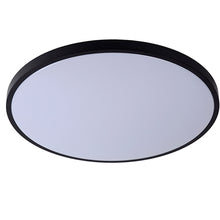 Cargar imagen en el visor de la galería, Plafón metal negro dimeable Ø 55,7x9,6 cm LED 50W - LUPL0009
