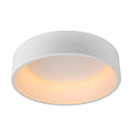 Plafón metal blanco Ø 44,5x11,3 cm LED 30W - LUPL0011