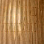 Plafón ratán color madera Ø 42x26 cm E27 - LUPL0019
