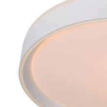 Cargar imagen en el visor de la galería, Plafón metal blanco dimeable Ø30 cm LED 18W

