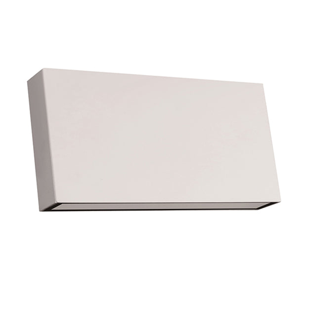 Apliqué policarbonato blanco exterior IP 65 20x10 cm LED 8W - MUAP0025
