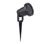 Estaca jardín resina negro IP65 Ø 10x32 cm GU10 - MUES0004