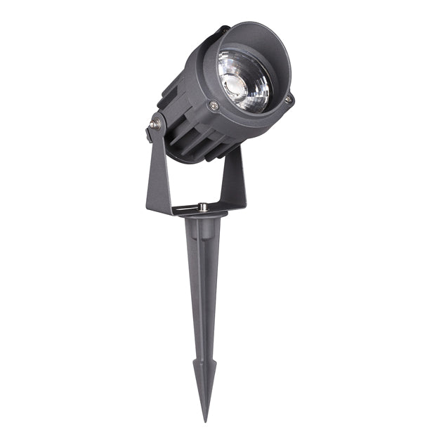 APLIQUE LED MURO SPTO SLIM 6W 3000K 600LM IP65 GRAFITO TECHNOLAMP