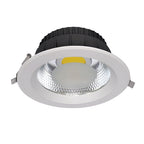 Foco embutido aluminio blanco Ø23 cm LED 25W - MUFO0009