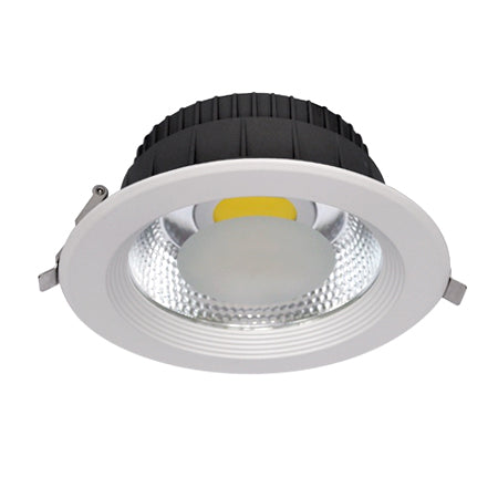 Foco embutido aluminio blanco Ø23 cm LED 25W - MUFO0009