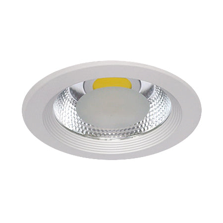 Foco embutido aluminio blanco Ø23 cm LED 25W - MUFO0009
