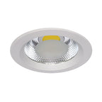 Foco embutido aluminio blanco Ø23 cm LED 25W - MUFO0009