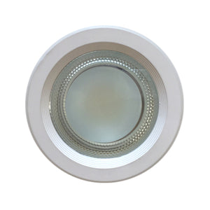 Foco embutido aluminio blanco Ø23 cm LED 25W - MUFO0009