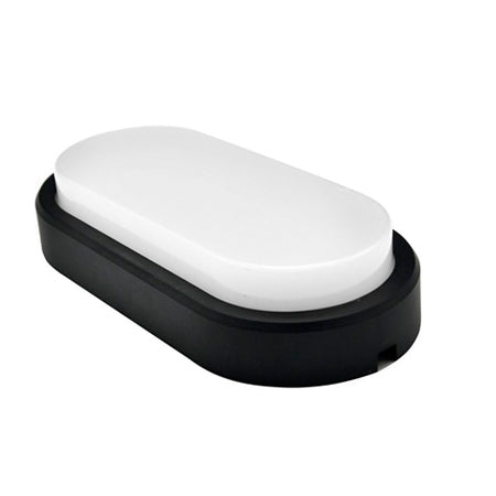 Foco sobrepuesto acrílico negro exterior LED 12W - MUFO0099