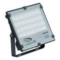 Proyector de área metal vidrio gris exterior IP65 18x15,5 cm LED 30W - MUFO0052