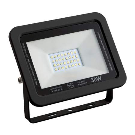 Proyector de área aluminio vidrio gris oscuro exterior IP65 16x12,1 cm LED 30W - MUFO0057