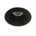 Foco embutido aluminio negro óptica profunda Ø9x4,5 cm GU10 - MUFO0117
