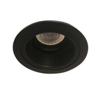 Foco embutido aluminio negro óptica profunda Ø9x4,5 cm GU10 - MUFO0117