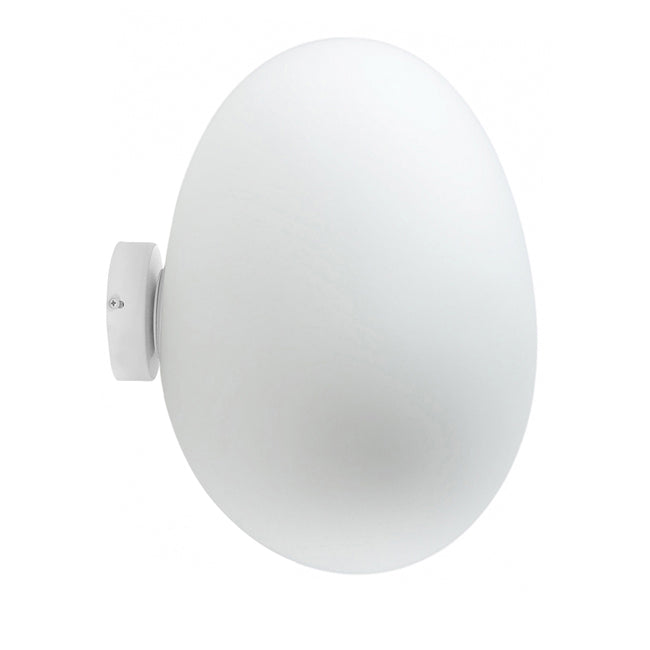 Apliqué metal blanco vidrio empavonado de 24x22x33 cm LED 5W - ONAP0046