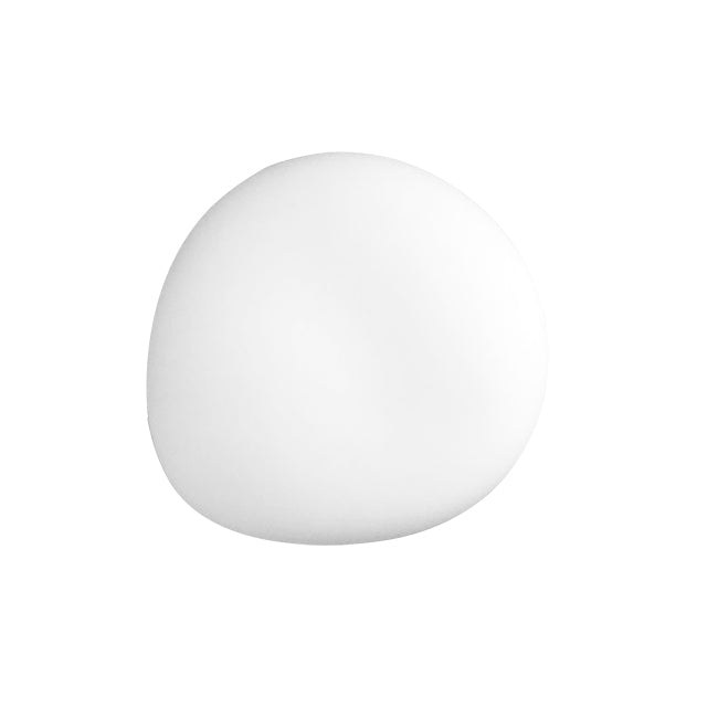 Apliqué metal blanco vidrio empavonado de Ø20x13 cm LED 5W - ONAP0048