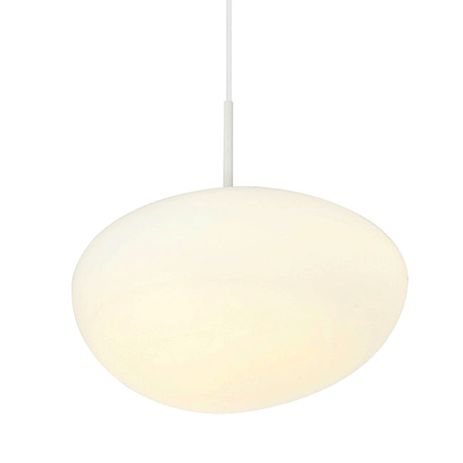 Lámpara colgante metal vidrio empavonado Ø33x1,30 cm LED 5 W - ONLC0058