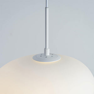 Lámpara colgante metal vidrio empavonado Ø33x1,30 cm LED 5 W - ONLC0058