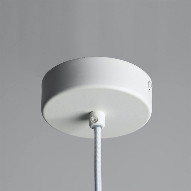 Lámpara colgante metal vidrio empavonado Ø33x1,30 cm LED 5 W - ONLC0058