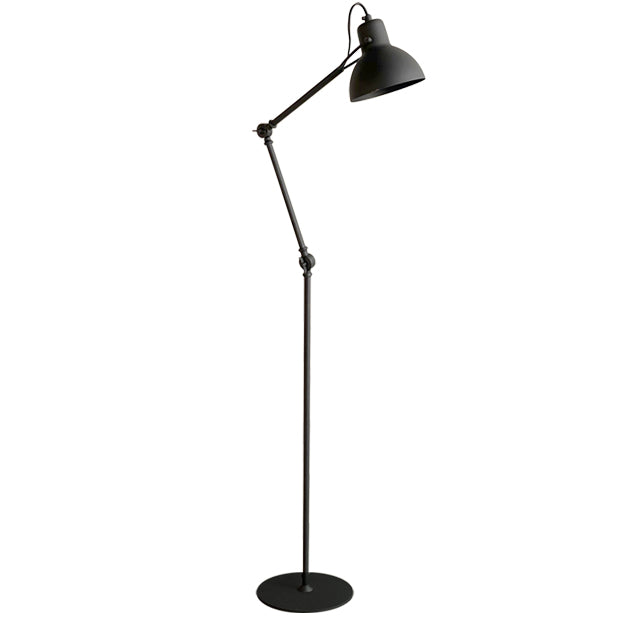Lámpara de pie dirigible metal negro Ø25x1,45 E14 - ONLP0006