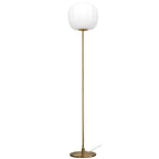 Lámpara de pie metal bronce vidrio empavonado Ø30x1,50 cm E27 - ONLP0008