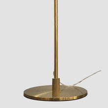 Cargar imagen en el visor de la galería, Lámpara de pie metal bronce vidrio empavonado Ø30x1,50 cm E27 - ONLP0008
