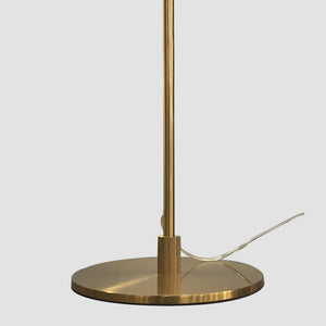 Lámpara de pie metal bronce vidrio empavonado Ø30x1,50 cm E27 - ONLP0008