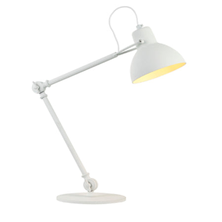 Lámpara de sobremesa dirigible metal blanco E14 - ONLS0016