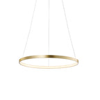 Lámpara colgante aluminio oro aro Ø 60 cm LED 38W - OYLC0002