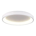 Plafón aluminio blanco difusor acrílico Ø 48 cm LED 38W - OYPL0007