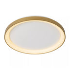 Plafón aluminio bronce difusor acrílico Ø 48 cm LED 38W - OYPL0009