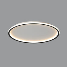 Cargar imagen en el visor de la galería, Plafón aluminio negro difusor acrílico Ø 40 cm LED 35W
