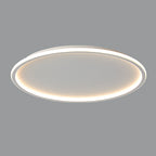 Plafón aluminio blanco difusor acrílico Ø 50 cm LED 45W - OYPL0014
