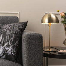 Cargar imagen en el visor de la galería, Lámpara sobremesa metal bronce envejecido Ø20x40 cm E14 - PGLS0005
