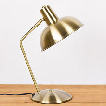 Cargar imagen en el visor de la galería, Lámpara sobremesa metal bronce Ø19x37,5 cm E14 - PGLS0020
