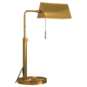 Lámpara sobremesa metal bronce Ø18x50 cm E27 - RILS0024