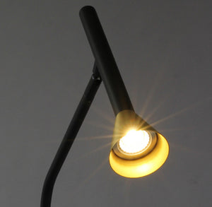 Lámpara sobremesa negro bronce Ø20x60 cm LED 5W - SALS0005