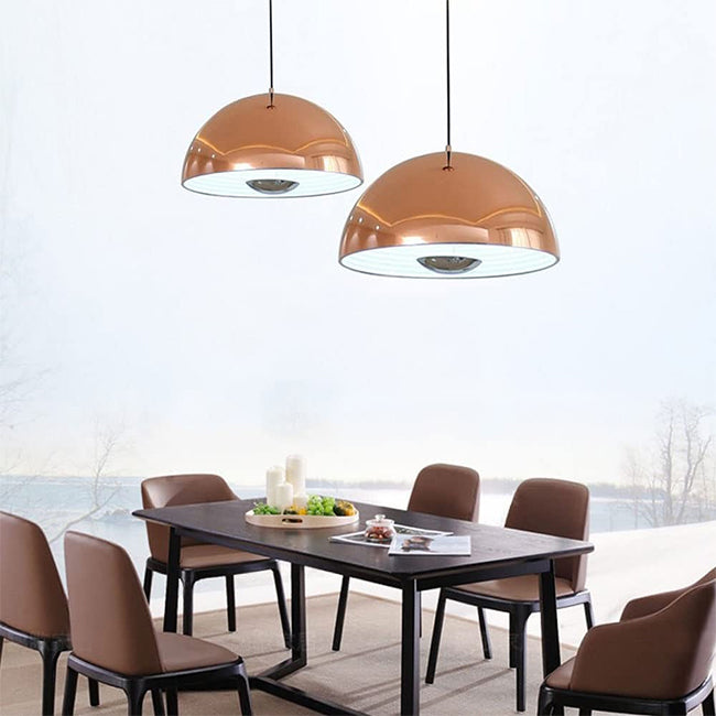 Lámpara colgante metal cobre  Ø 49,5 cm E27 - SELC0007