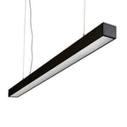 Lámpara colgante aluminio dimeable negro 1,50 cm LED 40W - SNLC0030