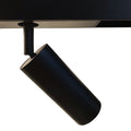Foco metal negro para riel magnético 18x22 cm LED 10W 220V - TDFO0004