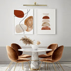 Alumbracuadro metal oro 57,5 cm LED 5W - TOAC0001