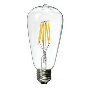 Ampolleta vintage luz cálida LED 8W E27 - TOAM0002