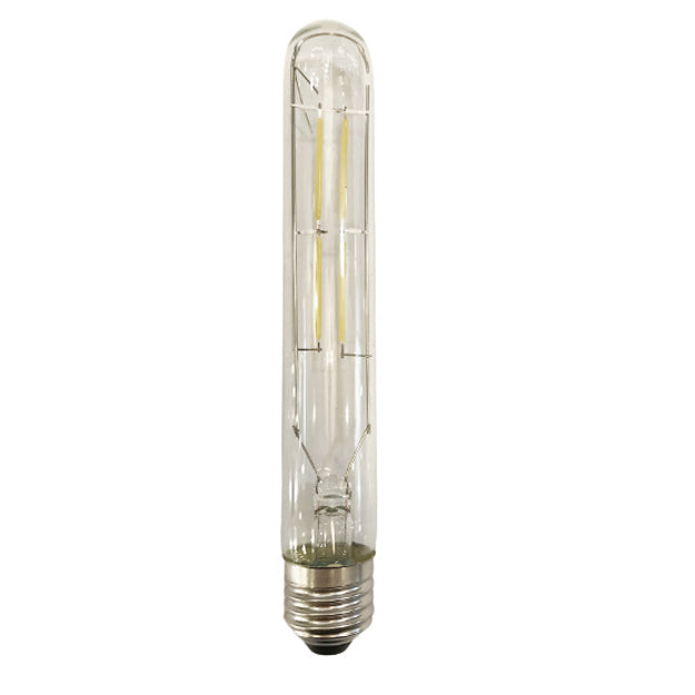 Ampolleta transparente tubo vintage luz cálida LED 4W E27 - TOAM0020
