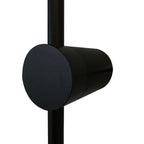 Aplique luz indirecta metal negro LED 12 W - TOAP0009