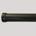 Aplique luz indirecta metal negro LED 12 W - TOAP0009