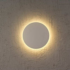 Apliqué metal blanco luz indirecta eclipse Ø 13,5 cm LED 6W - TOAP0022