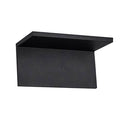 Apliqué metal negro luz indirecta 20 x 10 cm LED 12W - TOAP0025