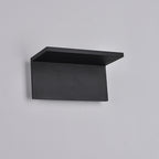 Apliqué metal negro luz indirecta 20 x 10 cm LED 12W - TOAP0025